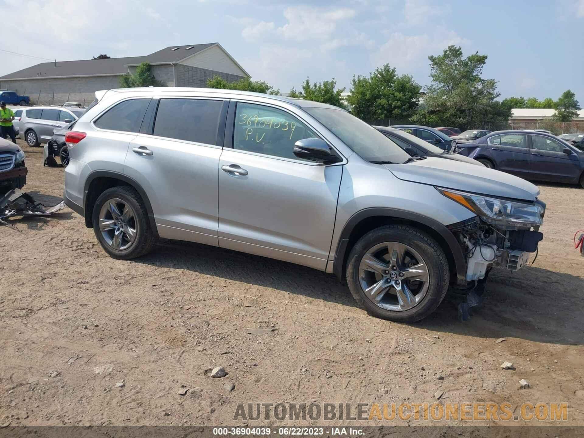 5TDDZRFH5JS488174 TOYOTA HIGHLANDER 2018