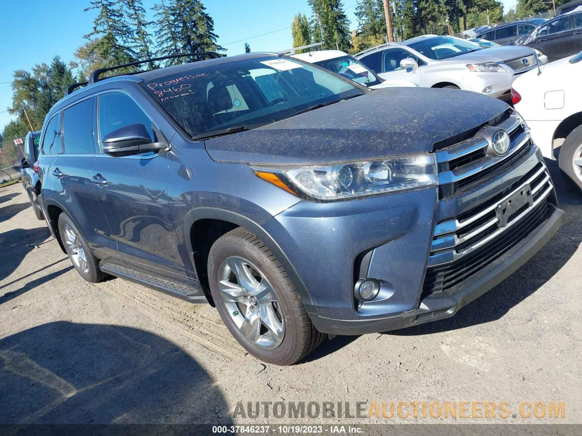 5TDDZRFH5JS804785 TOYOTA HIGHLANDER 2018