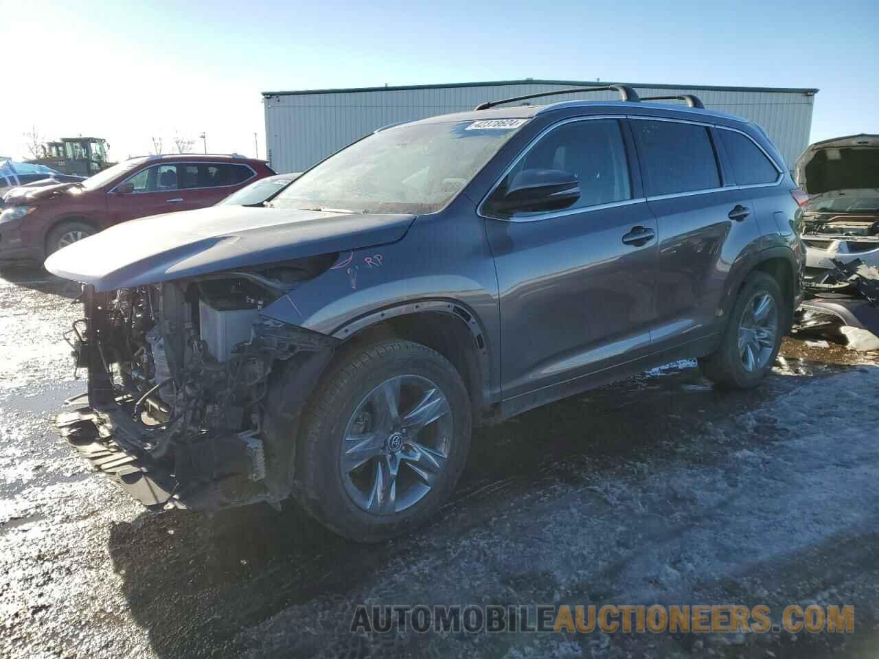 5TDDZRFH5JS841366 TOYOTA HIGHLANDER 2018