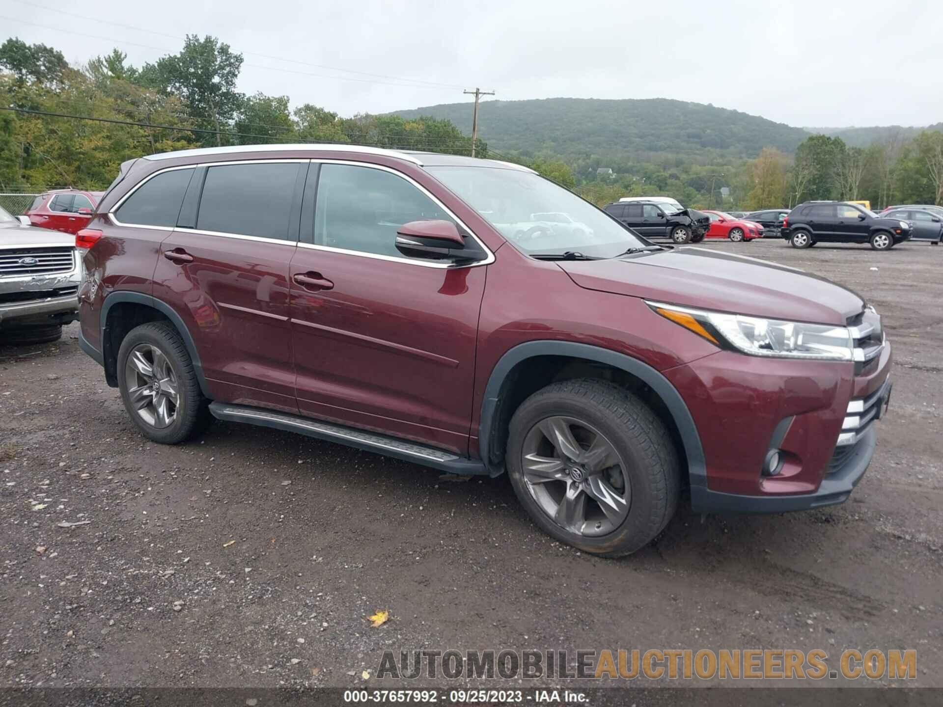 5TDDZRFH5JS905230 TOYOTA HIGHLANDER 2018