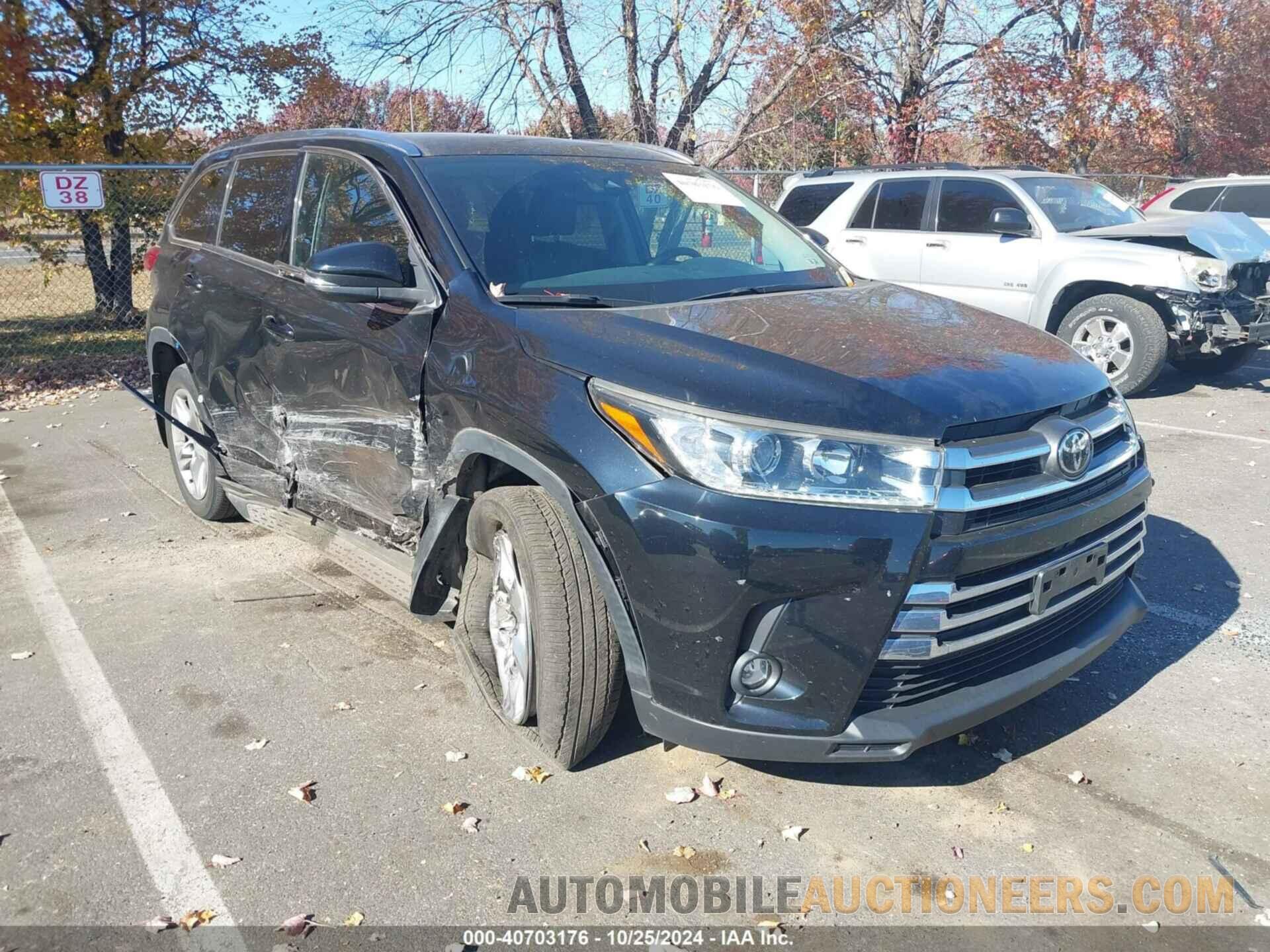 5TDDZRFH5KS725148 TOYOTA HIGHLANDER 2019