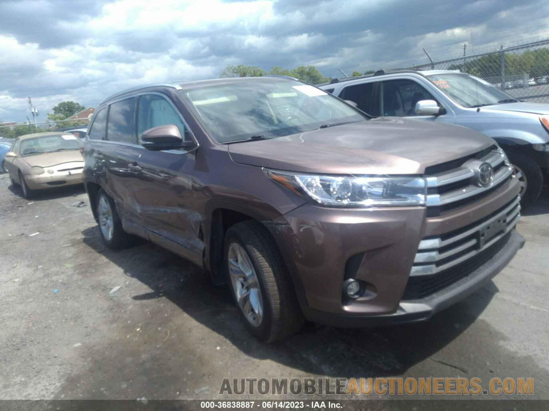 5TDDZRFH5KS946782 TOYOTA HIGHLANDER 2019