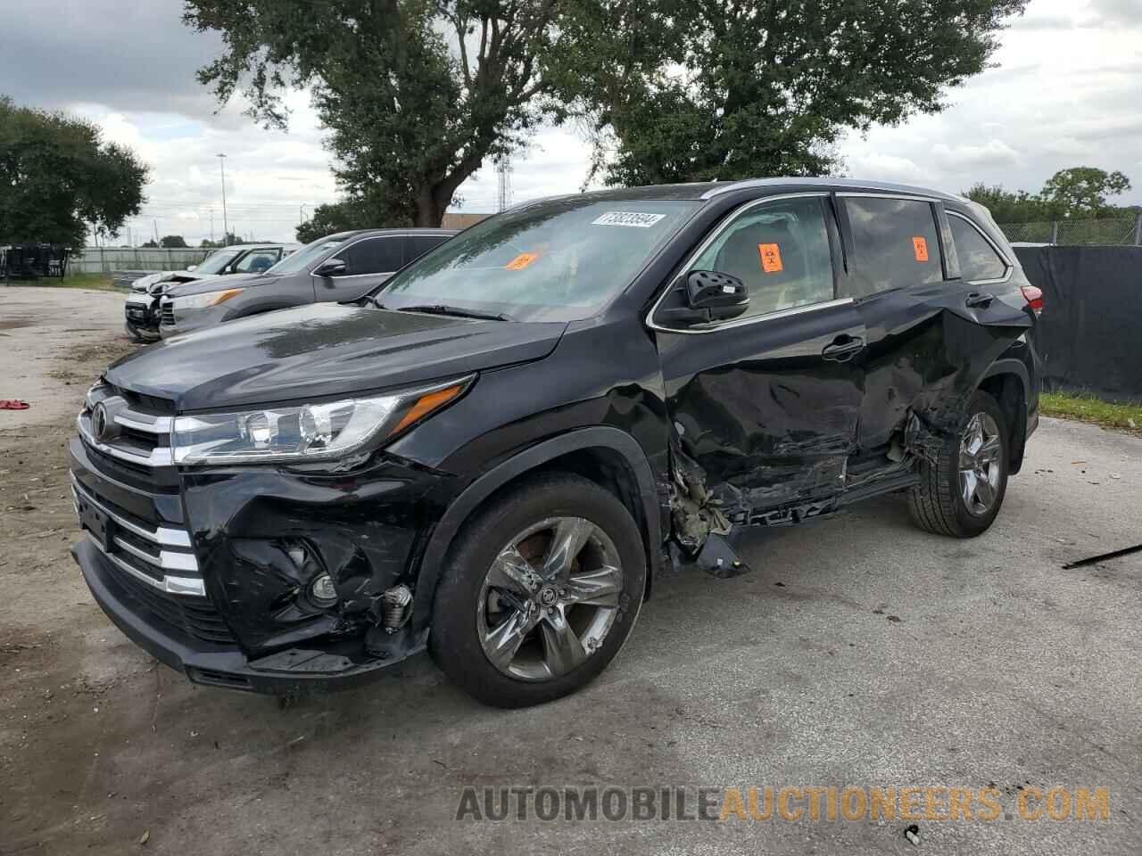 5TDDZRFH5KS965977 TOYOTA HIGHLANDER 2019