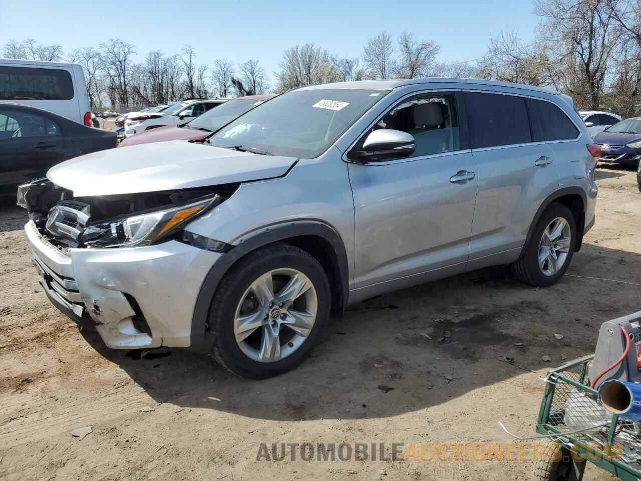 5TDDZRFH6HS358933 TOYOTA HIGHLANDER 2017