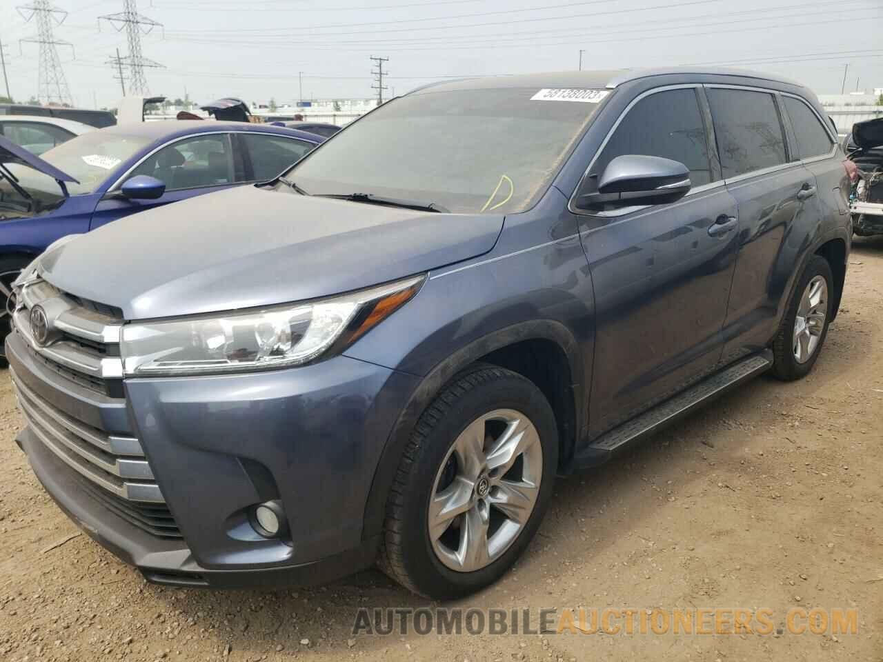 5TDDZRFH6HS372637 TOYOTA HIGHLANDER 2017