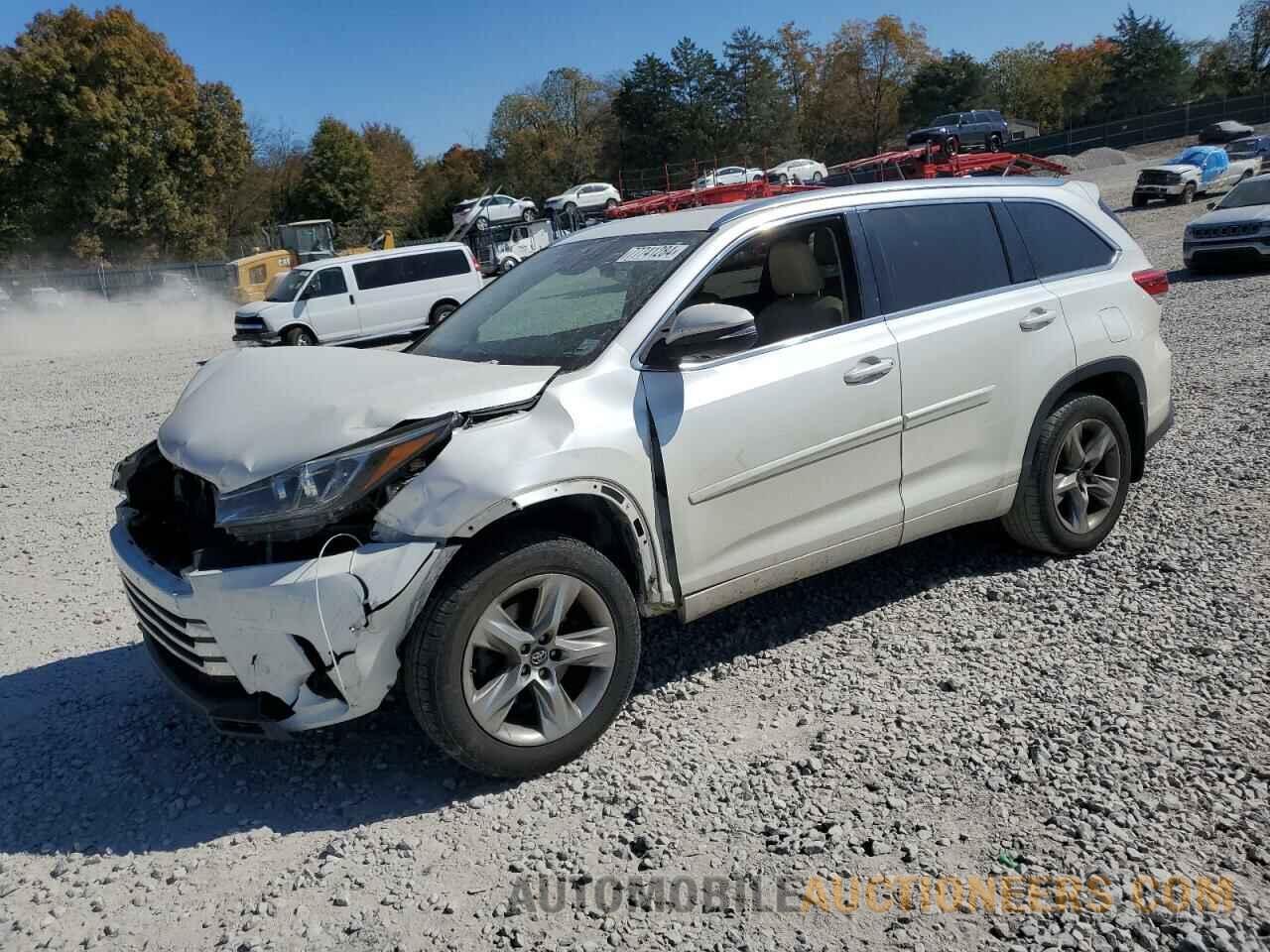 5TDDZRFH6HS403367 TOYOTA HIGHLANDER 2017