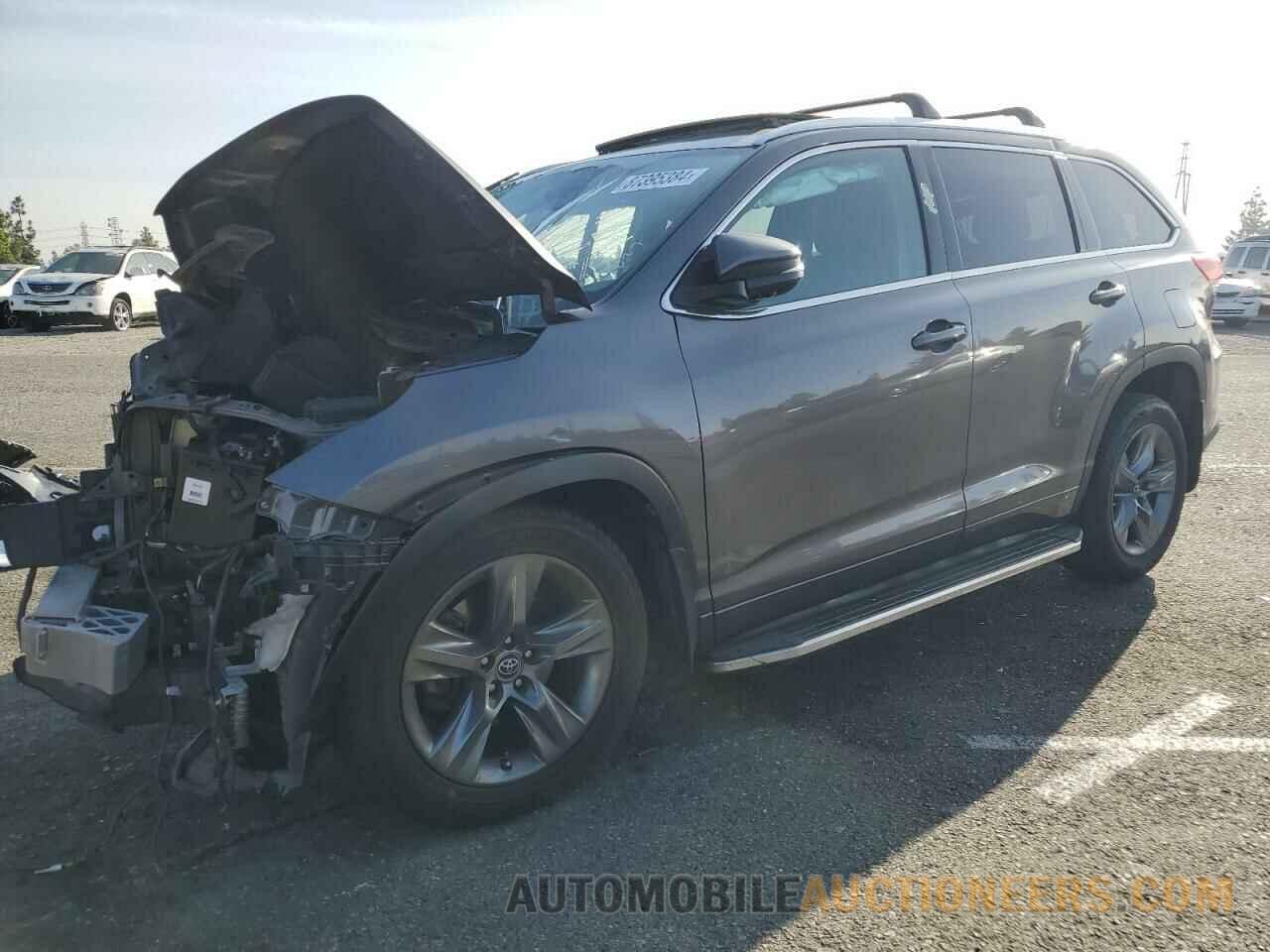 5TDDZRFH6HS409346 TOYOTA HIGHLANDER 2017