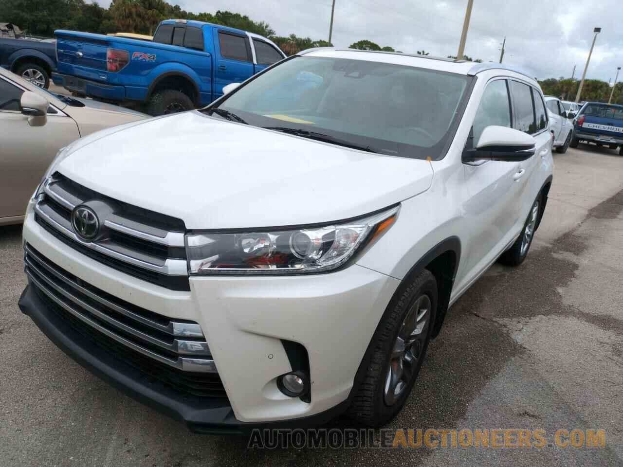 5TDDZRFH6HS418368 TOYOTA HIGHLANDER 2017