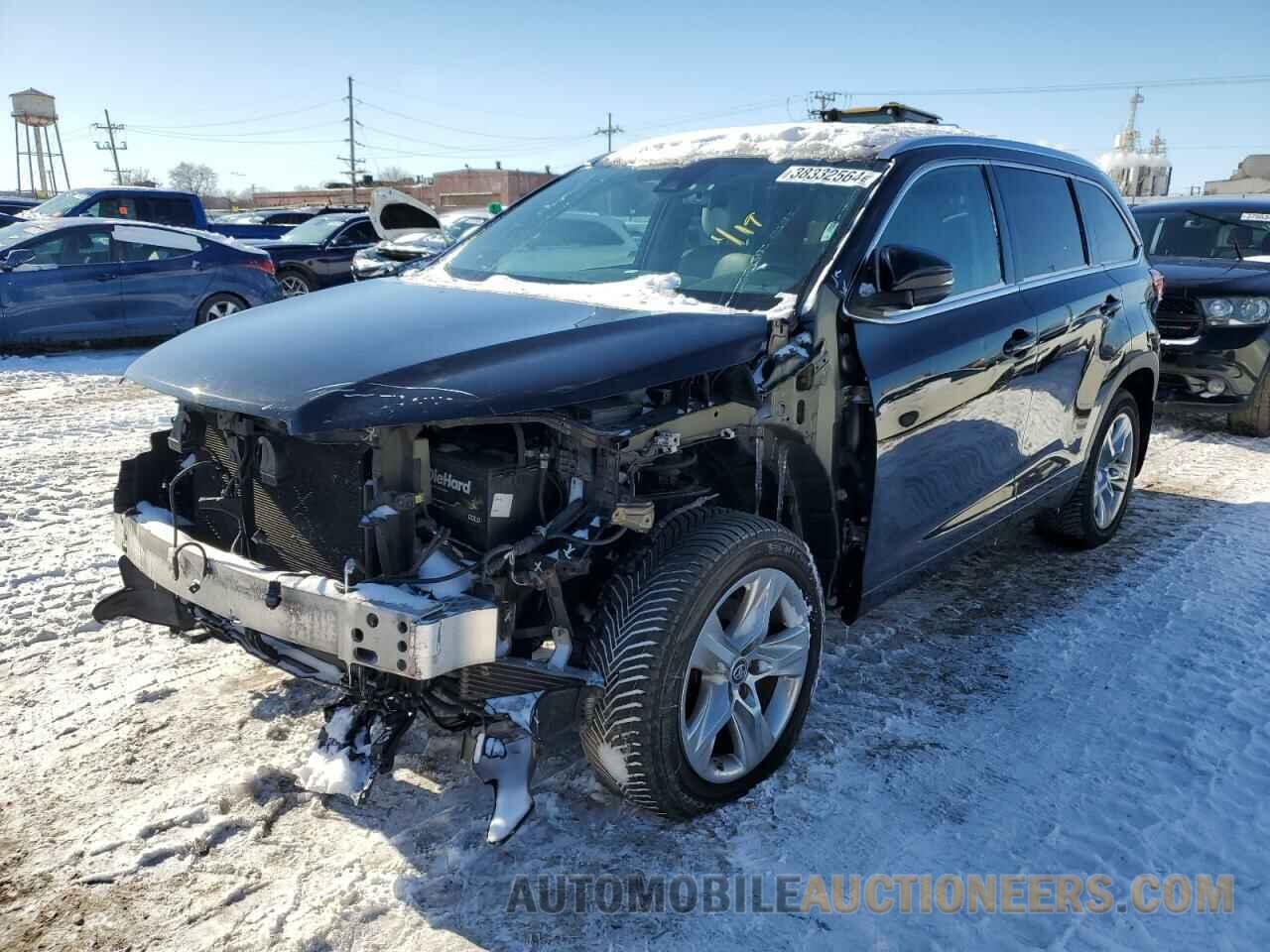 5TDDZRFH6HS419486 TOYOTA HIGHLANDER 2017