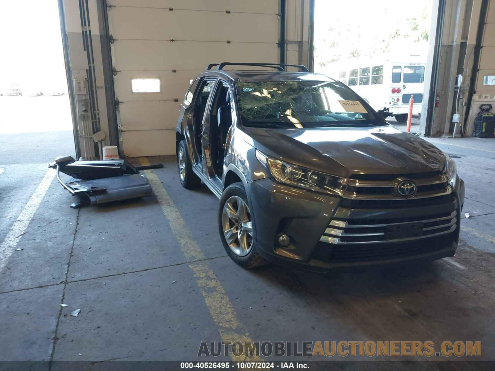 5TDDZRFH6HS421769 TOYOTA HIGHLANDER 2017