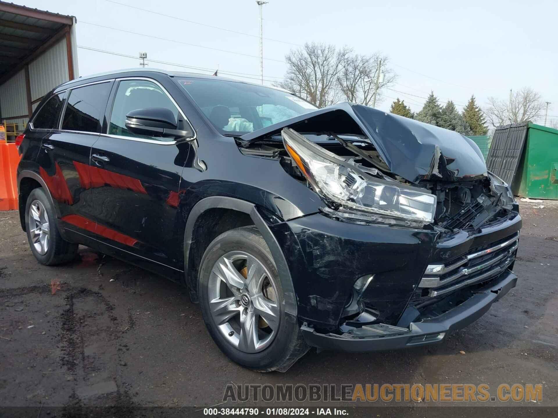 5TDDZRFH6HS422761 TOYOTA HIGHLANDER 2017