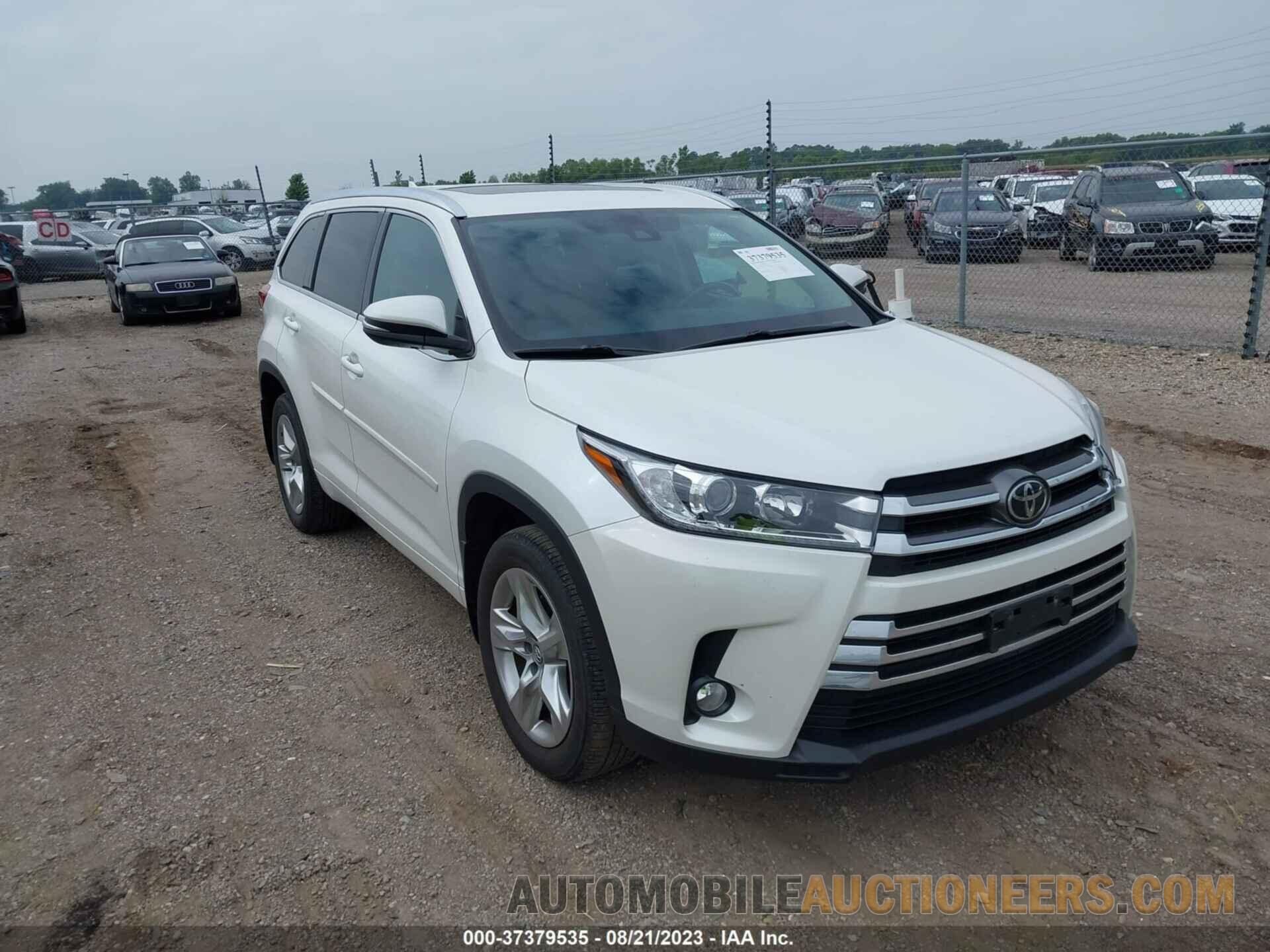 5TDDZRFH6HS435204 TOYOTA HIGHLANDER 2017