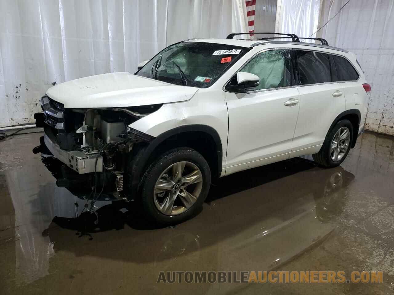 5TDDZRFH6HS457722 TOYOTA HIGHLANDER 2017