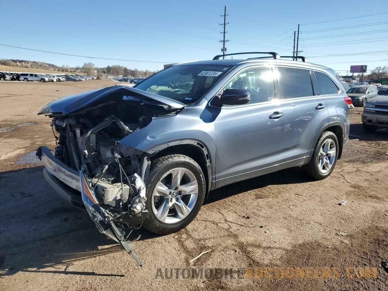 5TDDZRFH6HS475010 TOYOTA HIGHLANDER 2017