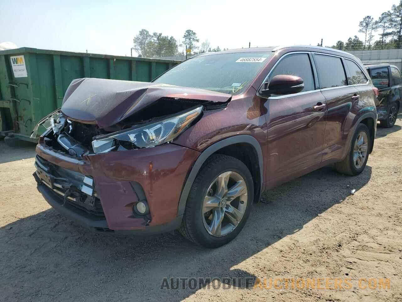 5TDDZRFH6JS488183 TOYOTA HIGHLANDER 2018