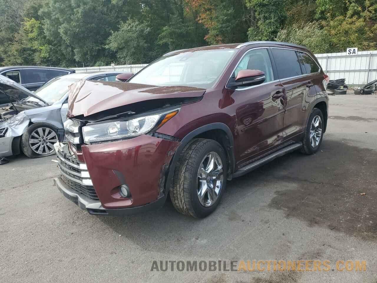 5TDDZRFH6JS492413 TOYOTA HIGHLANDER 2018