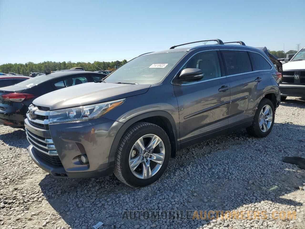 5TDDZRFH6JS494257 TOYOTA HIGHLANDER 2018