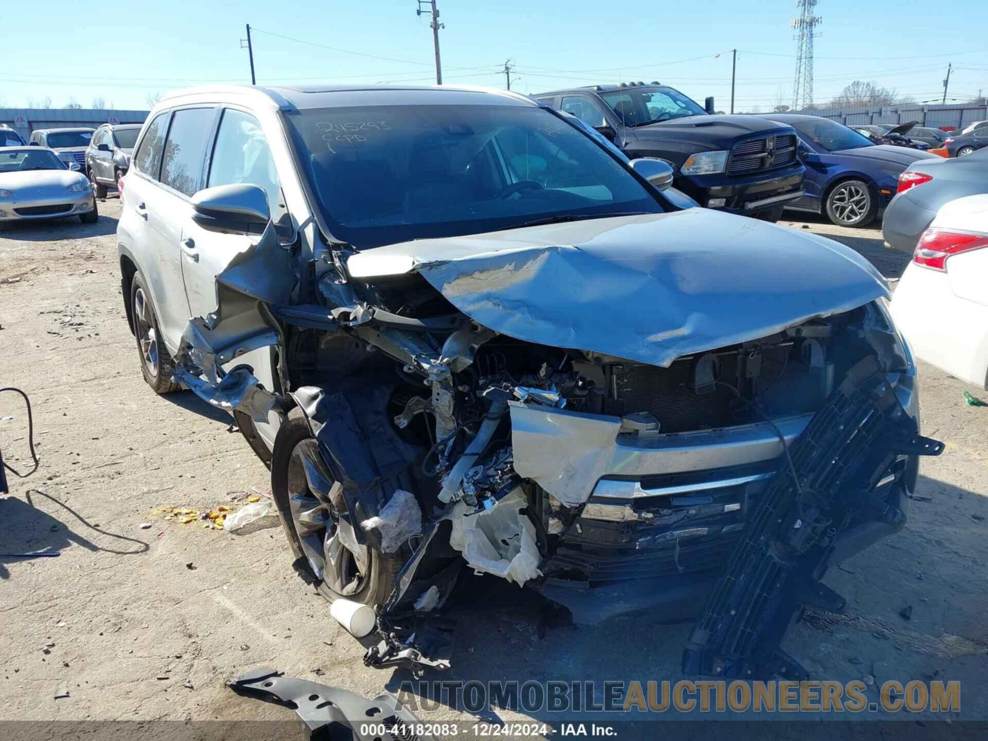 5TDDZRFH6JS827315 TOYOTA HIGHLANDER 2018