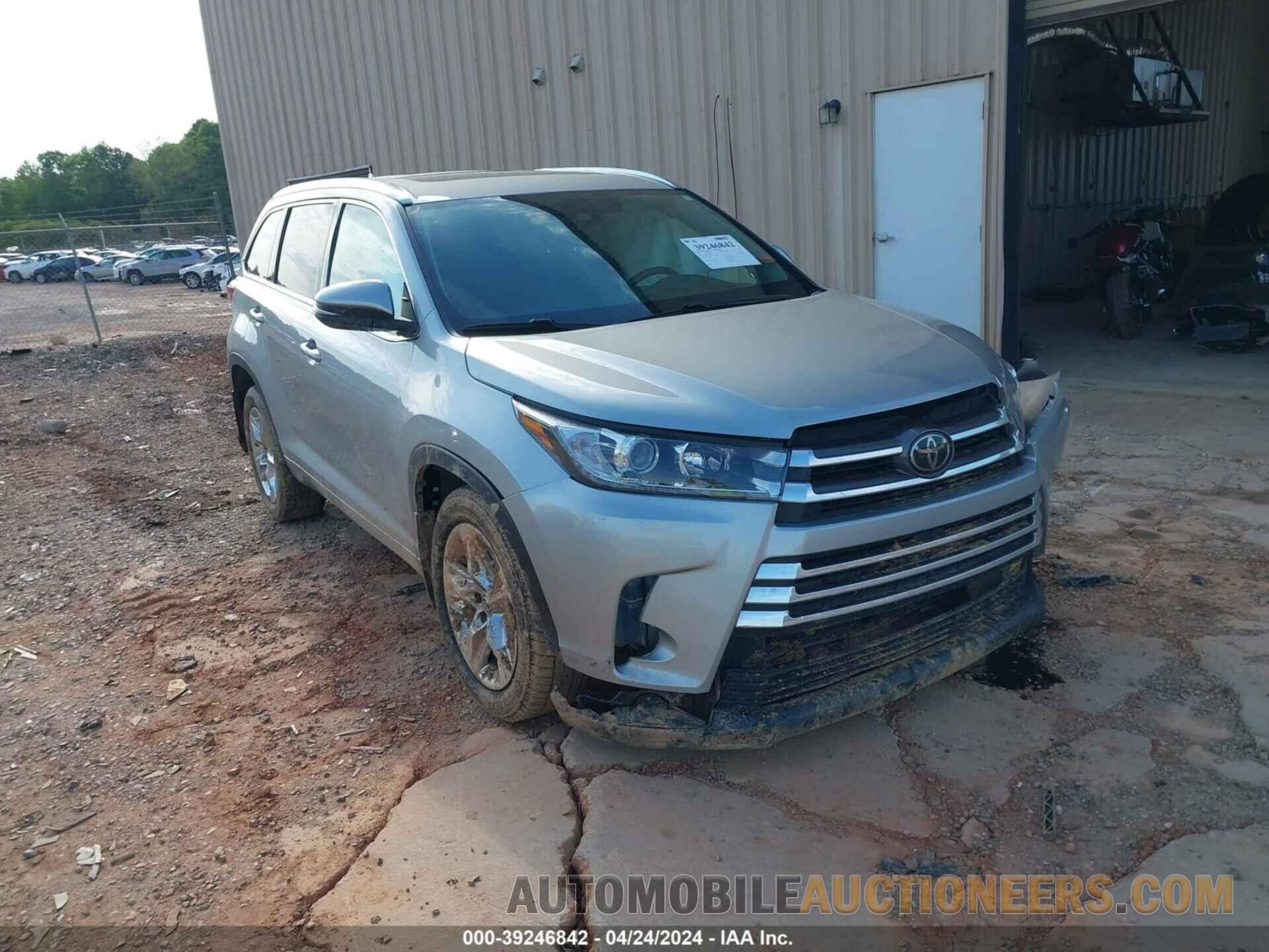 5TDDZRFH6JS863652 TOYOTA HIGHLANDER 2018