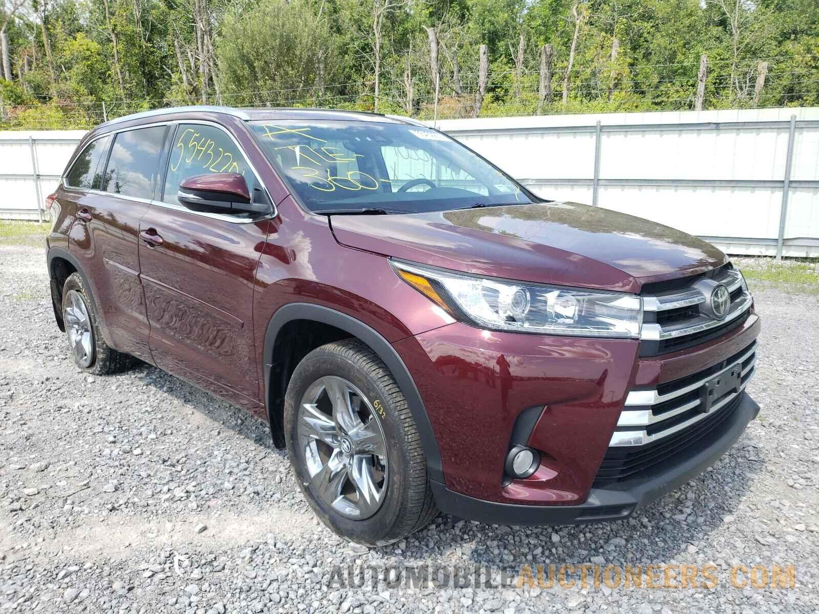 5TDDZRFH6JS876739 TOYOTA HIGHLANDER 2018