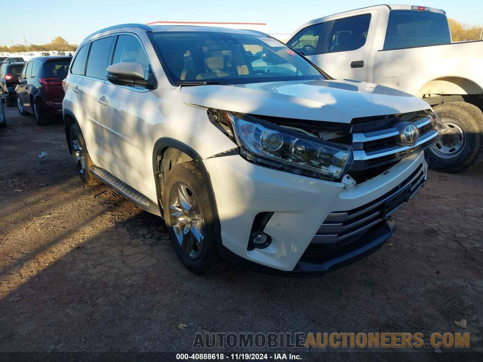 5TDDZRFH6KS709945 TOYOTA HIGHLANDER 2019