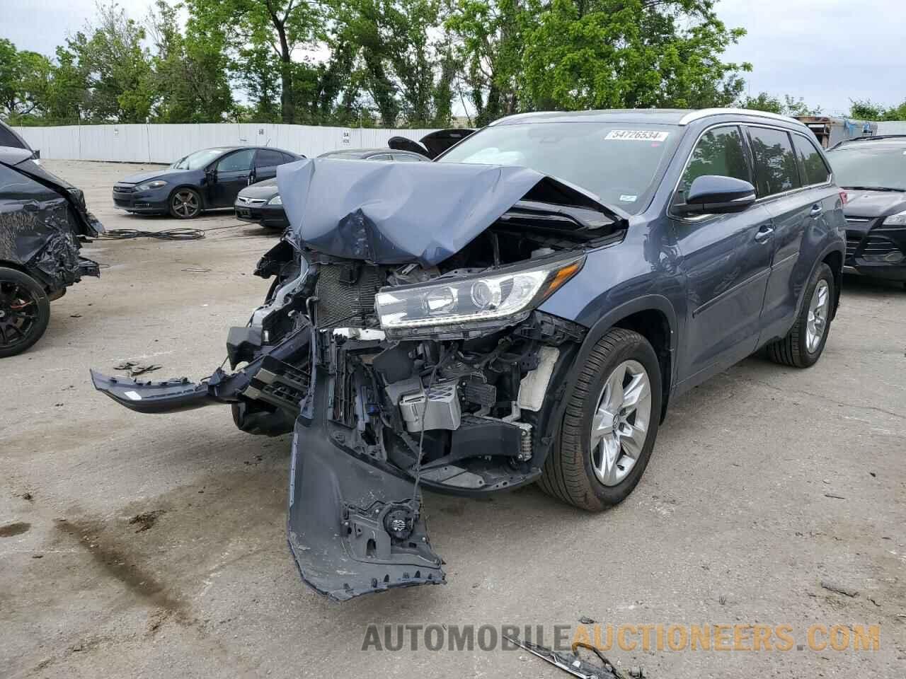 5TDDZRFH6KS716894 TOYOTA HIGHLANDER 2019