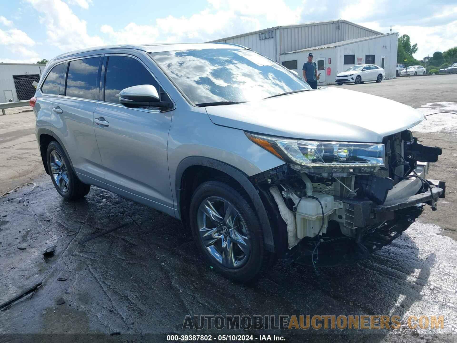 5TDDZRFH6KS932194 TOYOTA HIGHLANDER 2019