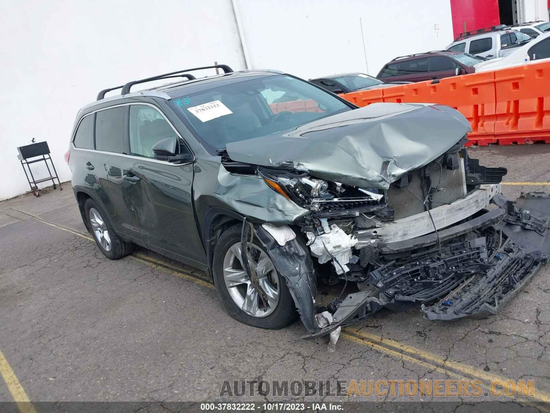 5TDDZRFH6KS933202 TOYOTA HIGHLANDER 2019