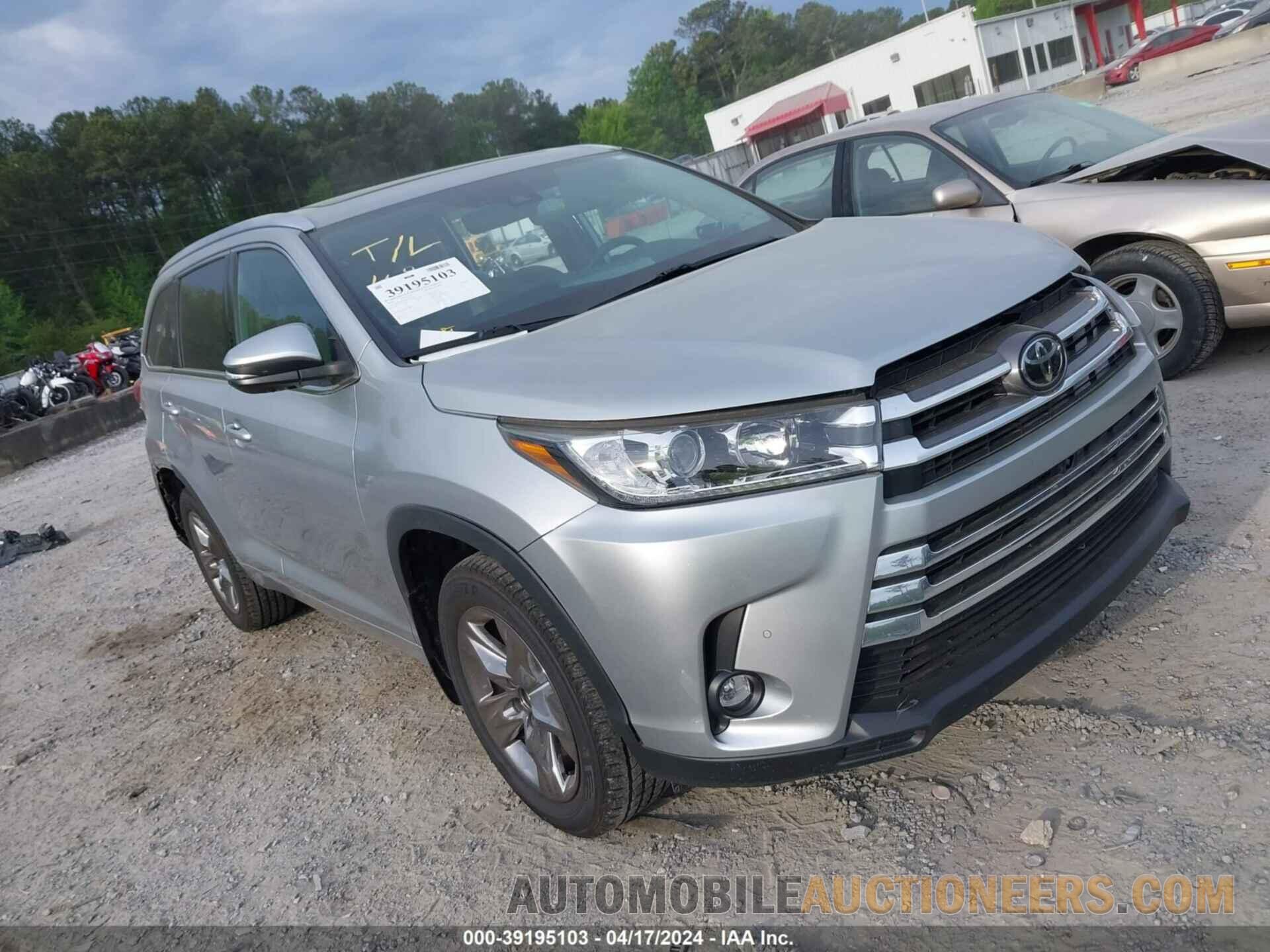 5TDDZRFH6KS965633 TOYOTA HIGHLANDER 2019