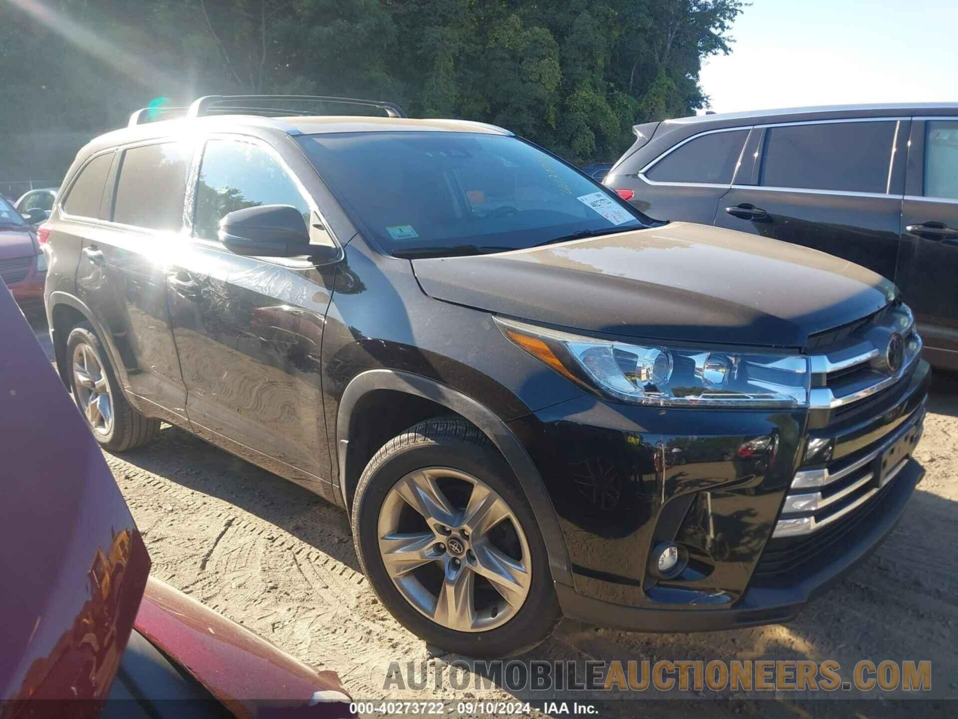 5TDDZRFH6KS972419 TOYOTA HIGHLANDER 2019