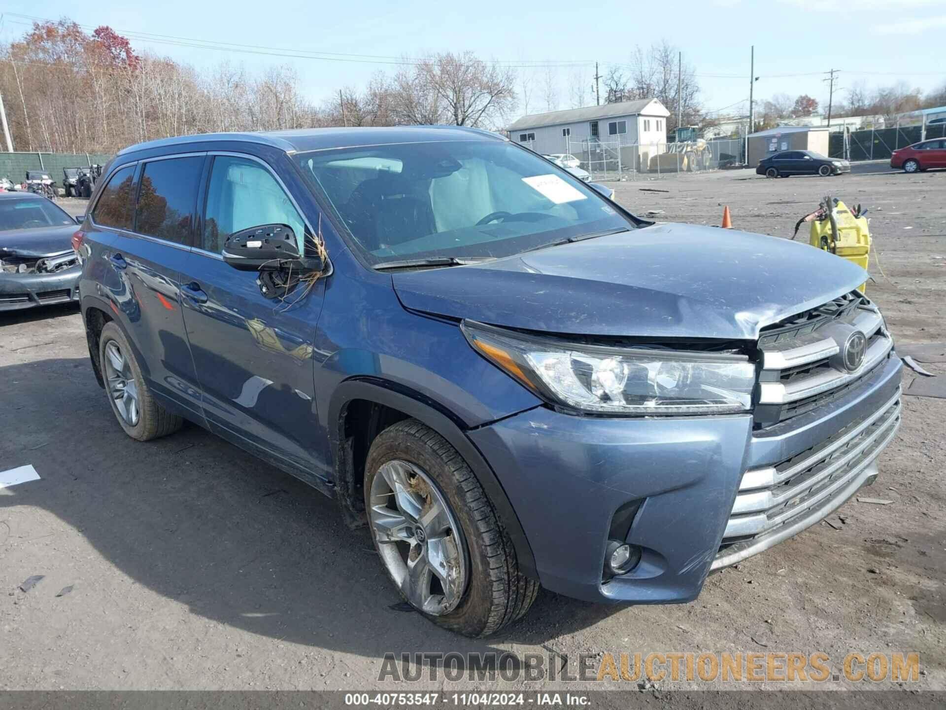 5TDDZRFH6KS976423 TOYOTA HIGHLANDER 2019