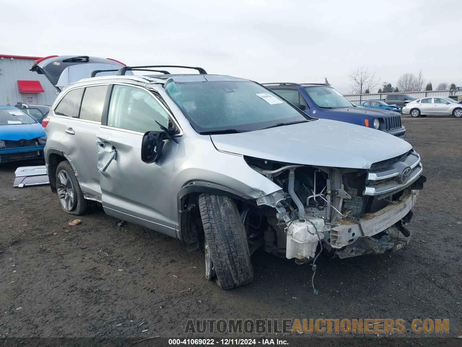 5TDDZRFH6KS985638 TOYOTA HIGHLANDER 2019