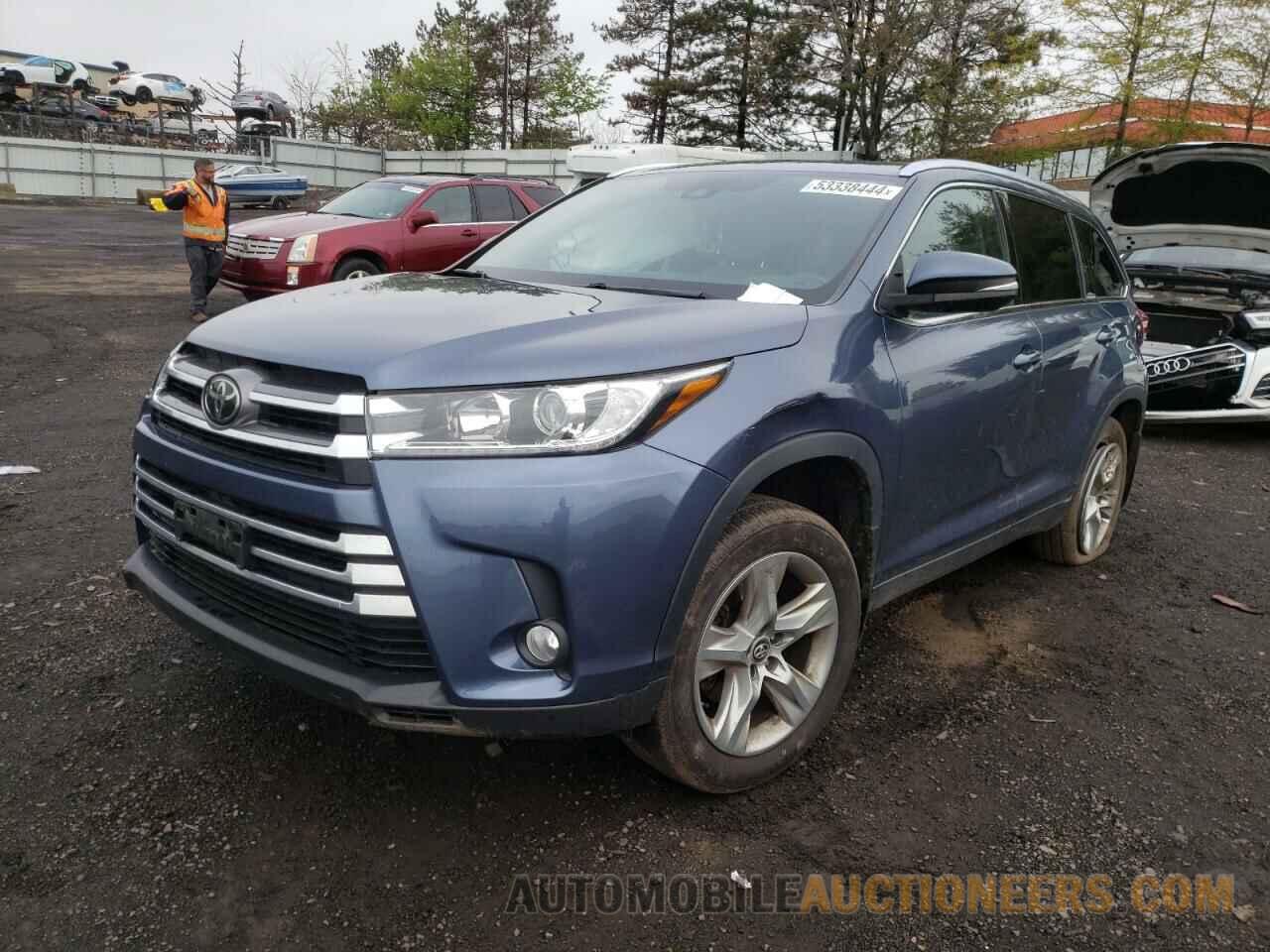 5TDDZRFH7HS364790 TOYOTA HIGHLANDER 2017