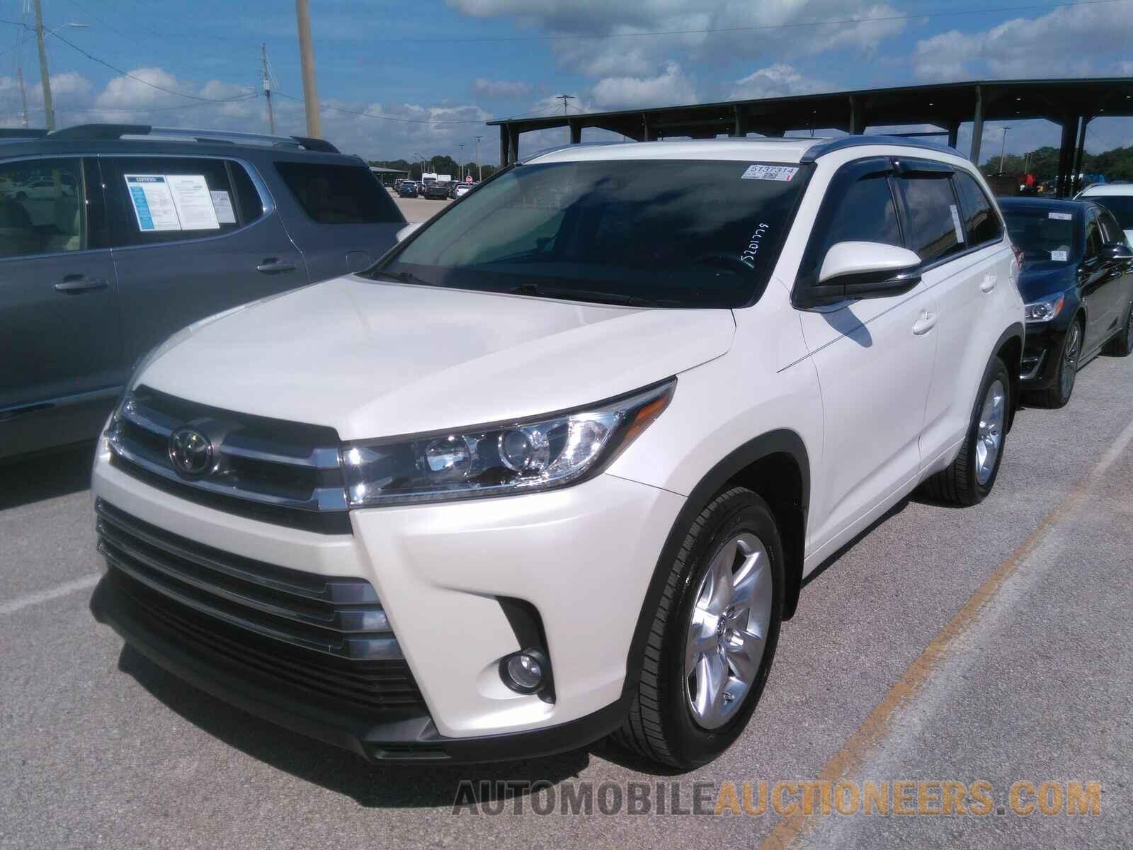 5TDDZRFH7HS374333 Toyota Highlander 2017