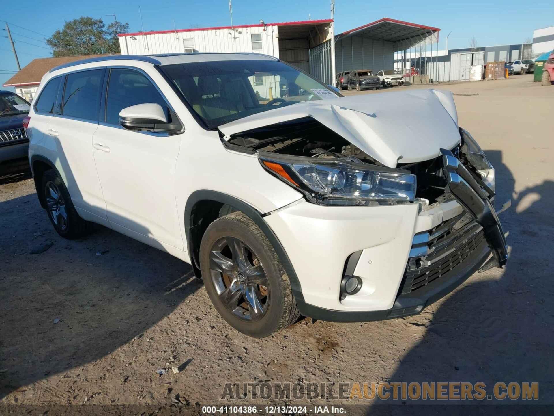 5TDDZRFH7HS379242 TOYOTA HIGHLANDER 2017