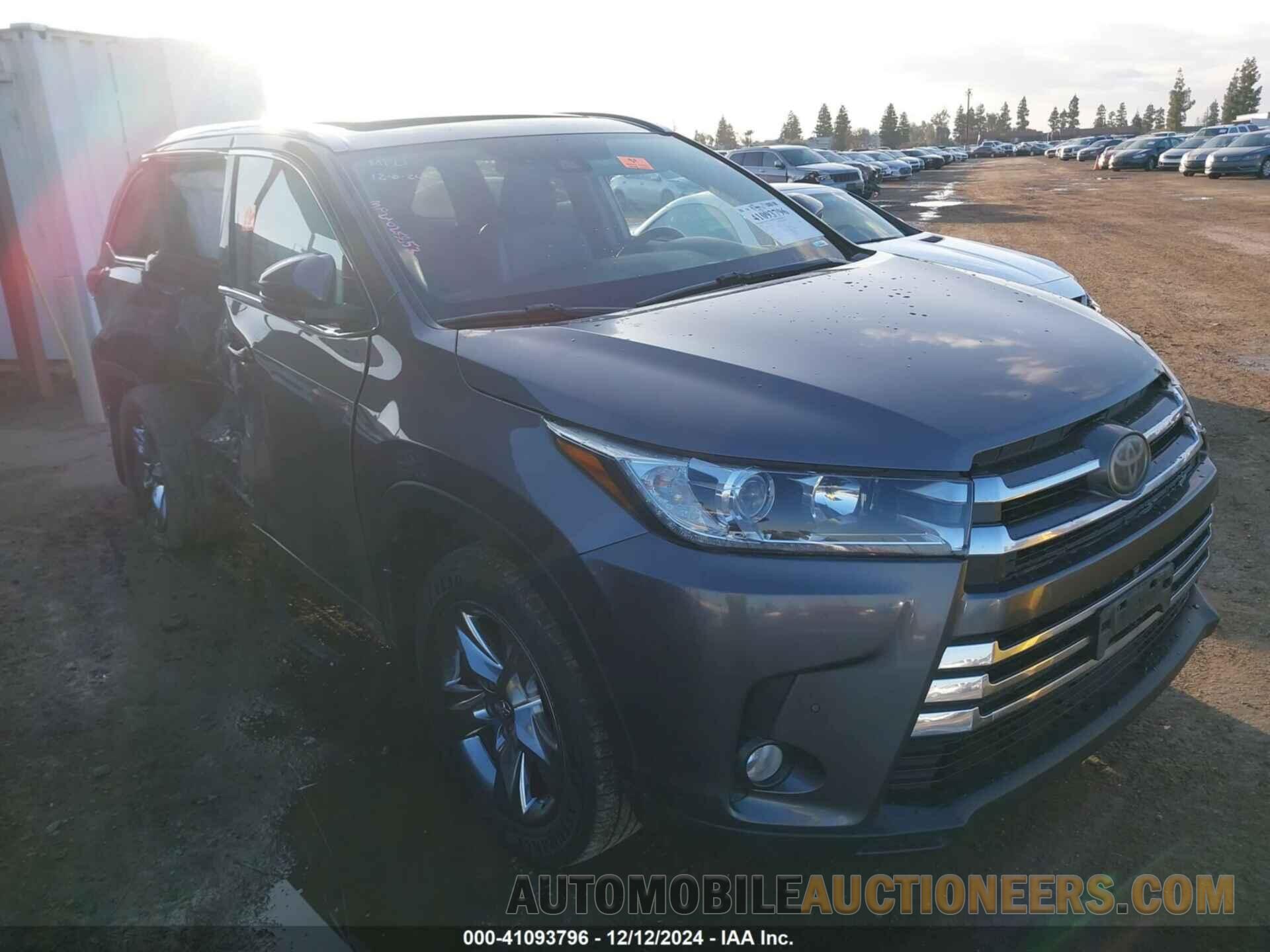 5TDDZRFH7JS490525 TOYOTA HIGHLANDER 2018