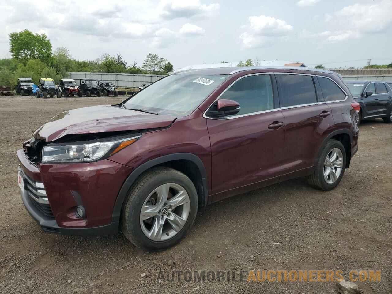 5TDDZRFH7JS802777 TOYOTA HIGHLANDER 2018