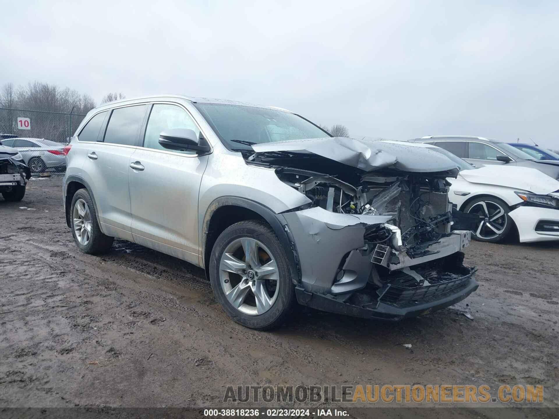 5TDDZRFH7JS818929 TOYOTA HIGHLANDER 2018