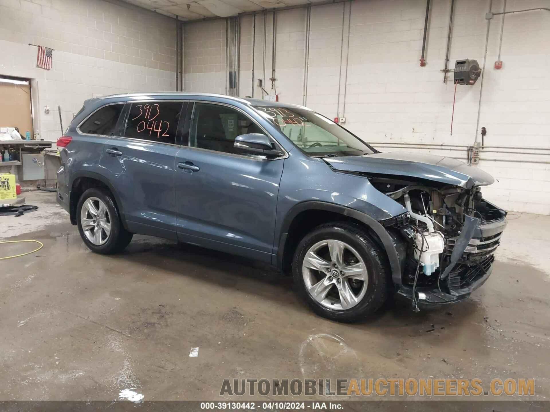 5TDDZRFH7JS825749 TOYOTA HIGHLANDER 2018