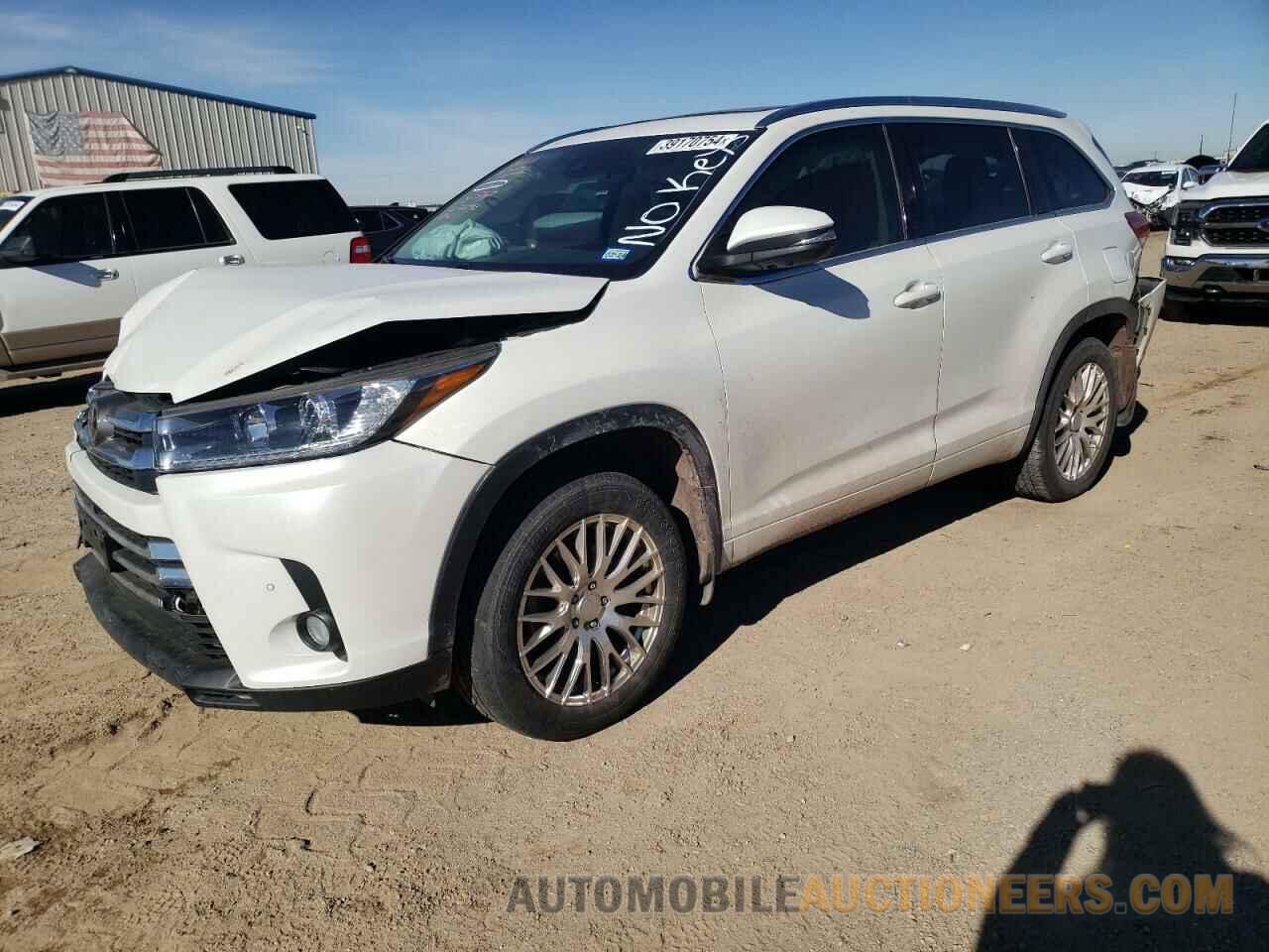 5TDDZRFH7JS828327 TOYOTA HIGHLANDER 2018