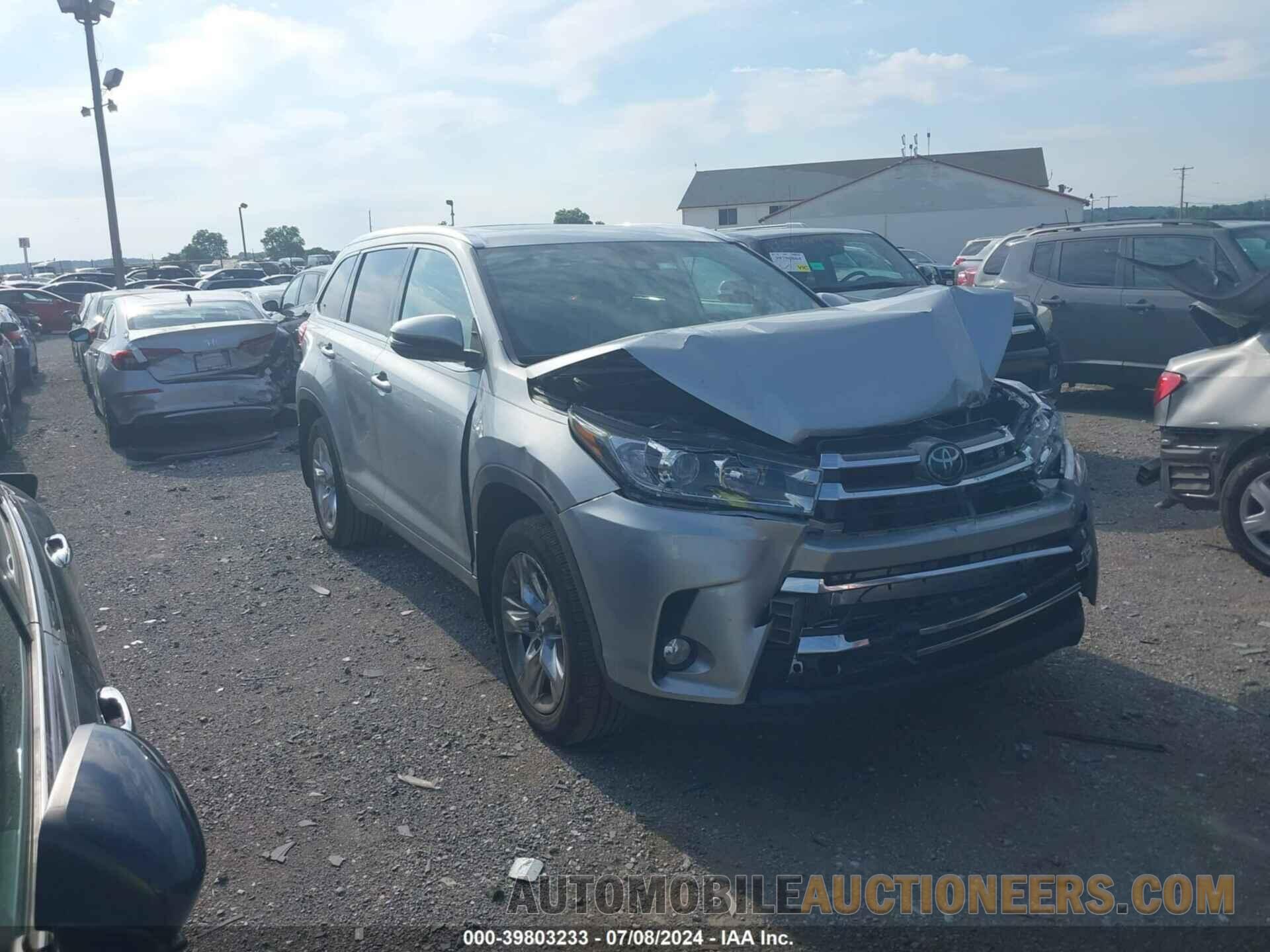 5TDDZRFH7JS865281 TOYOTA HIGHLANDER 2018