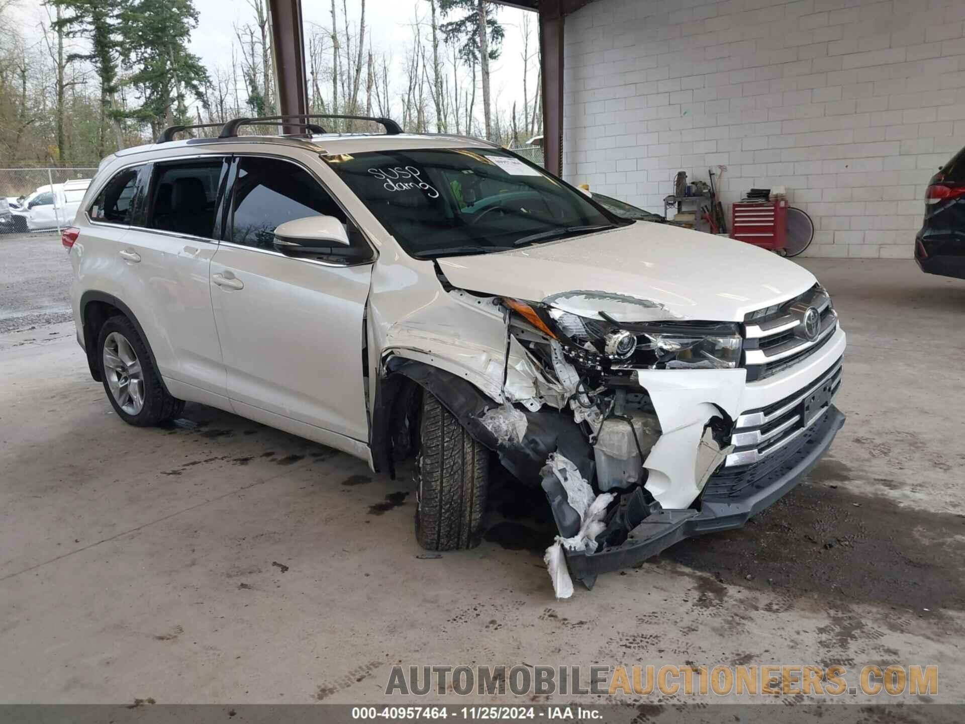 5TDDZRFH7JS866608 TOYOTA HIGHLANDER 2018