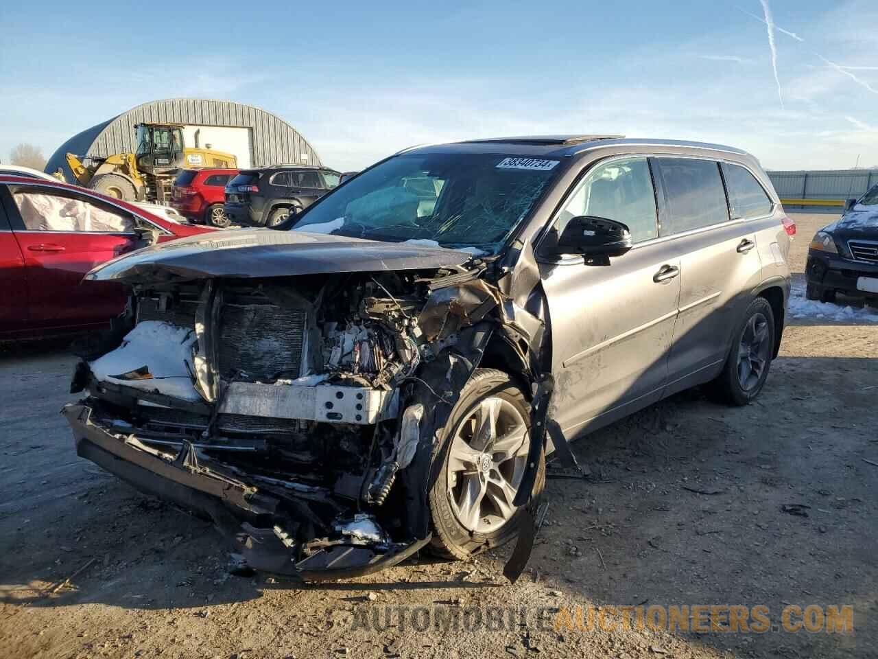 5TDDZRFH7KS706696 TOYOTA HIGHLANDER 2019