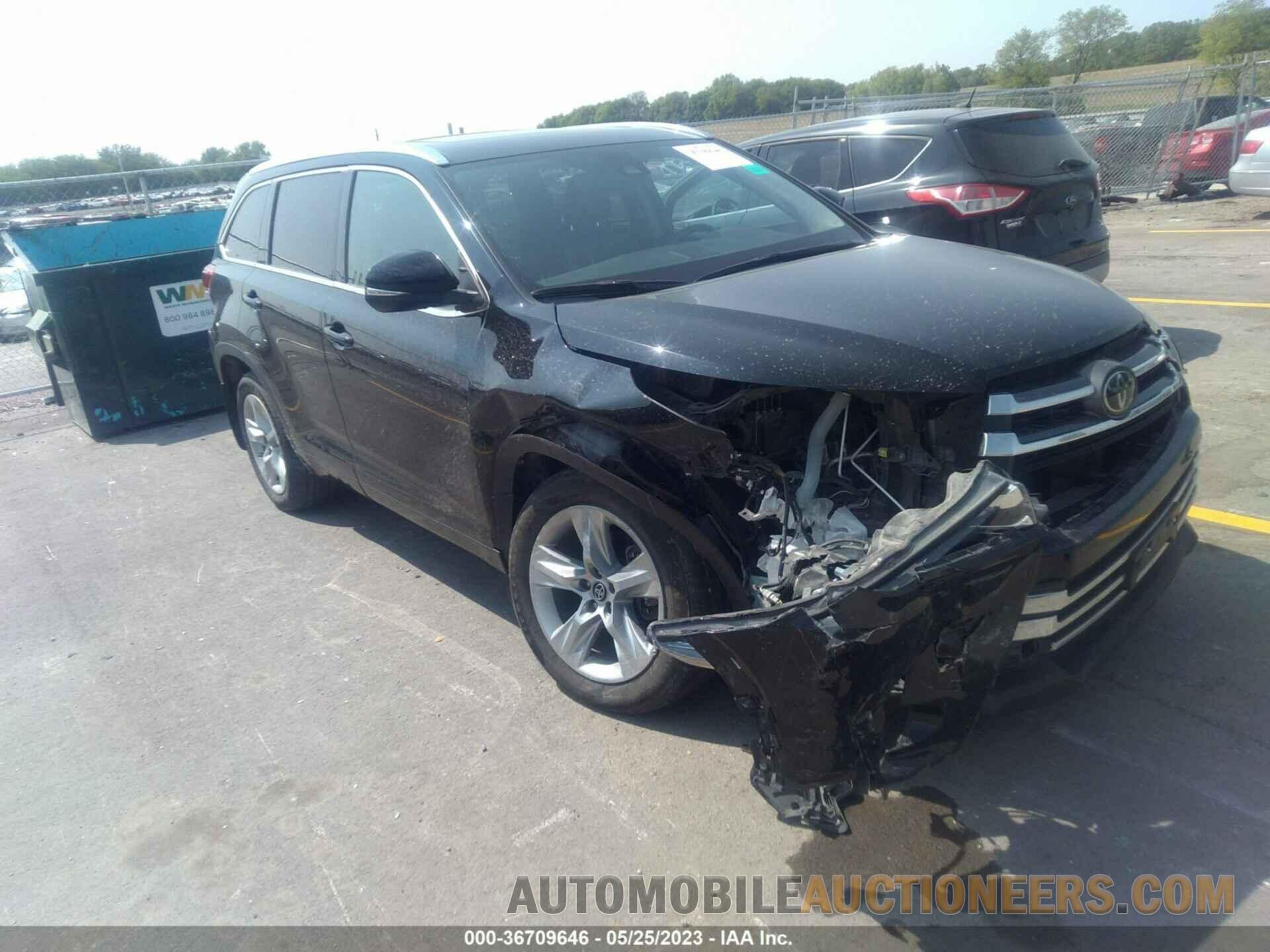 5TDDZRFH7KS932088 TOYOTA HIGHLANDER 2019