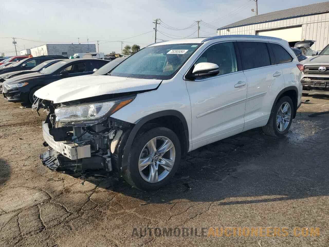 5TDDZRFH7KS953586 TOYOTA HIGHLANDER 2019