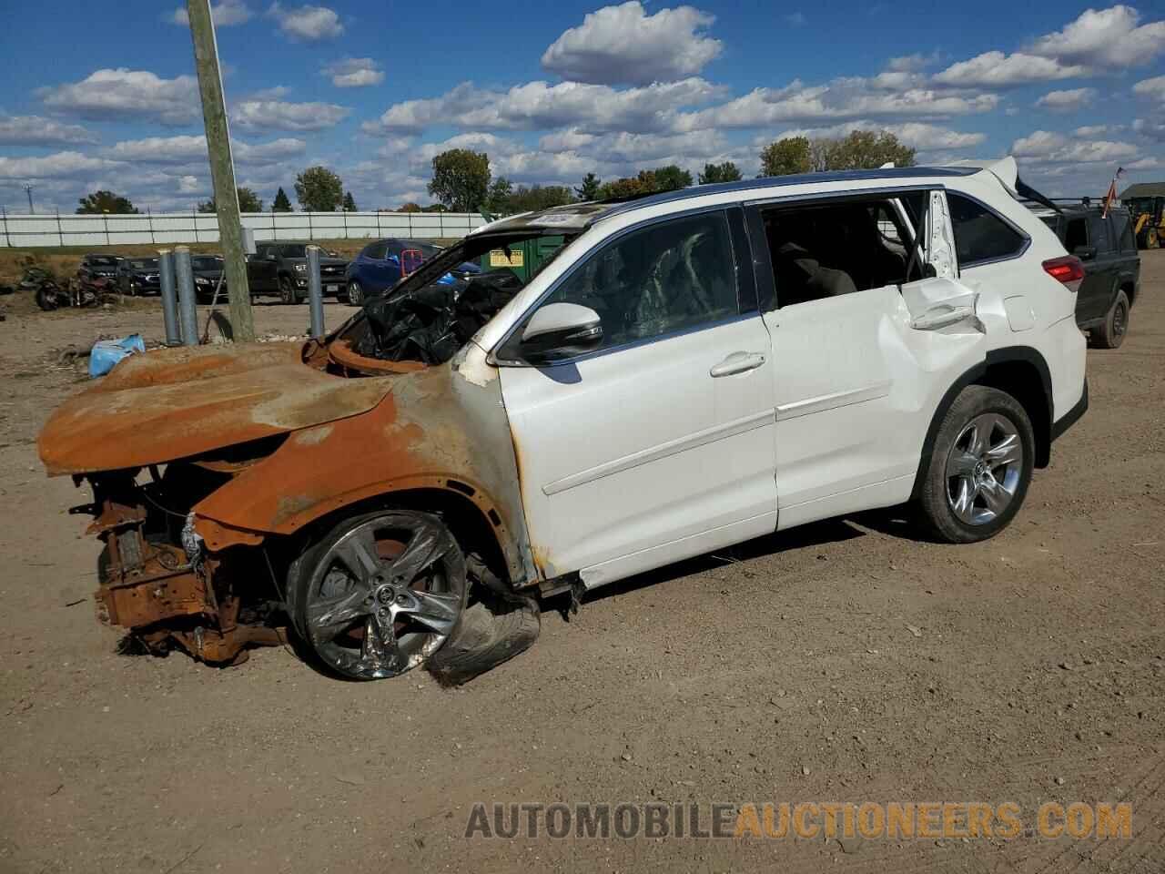 5TDDZRFH7KS991805 TOYOTA HIGHLANDER 2019