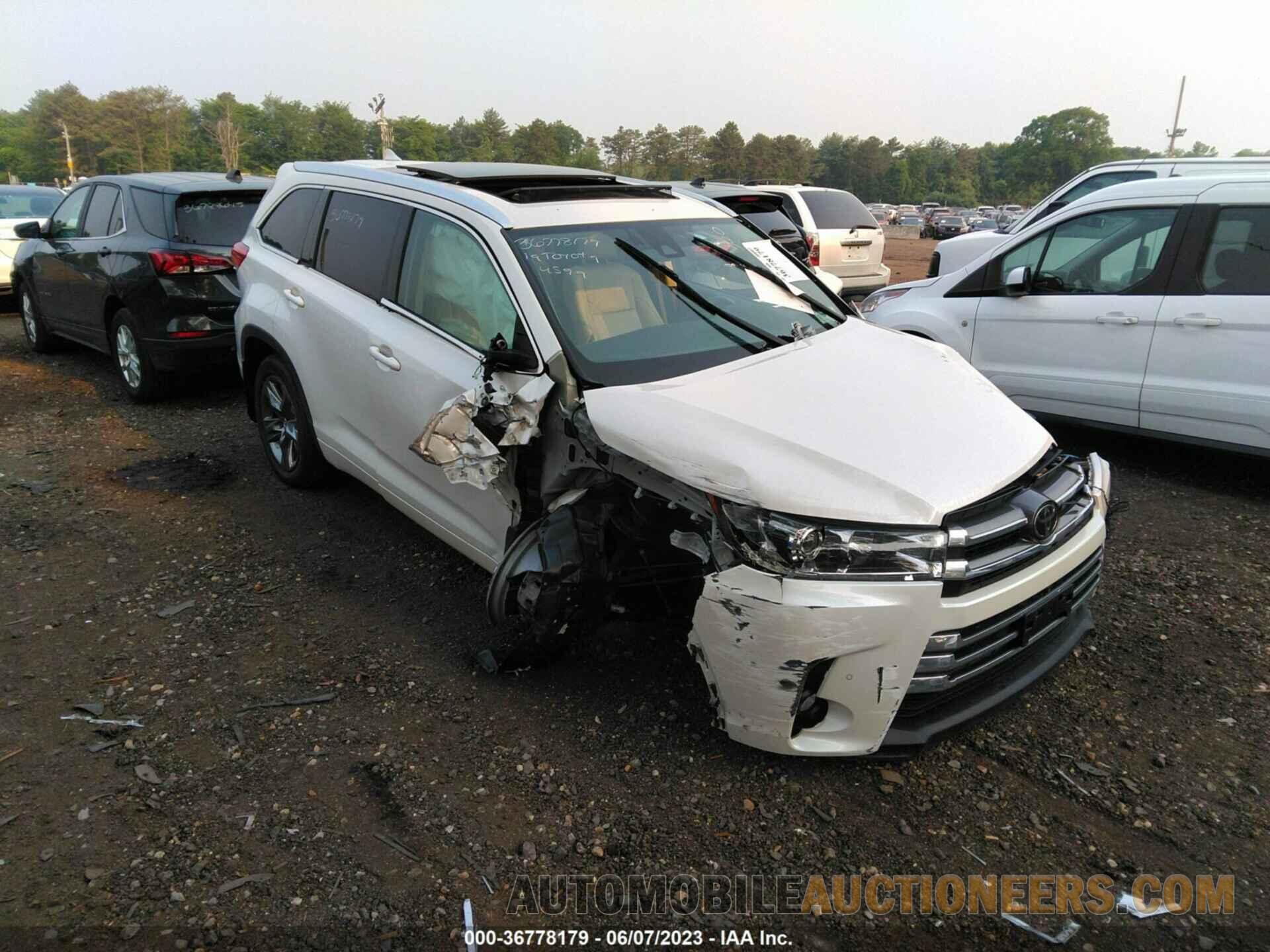 5TDDZRFH7KS996695 TOYOTA HIGHLANDER 2019