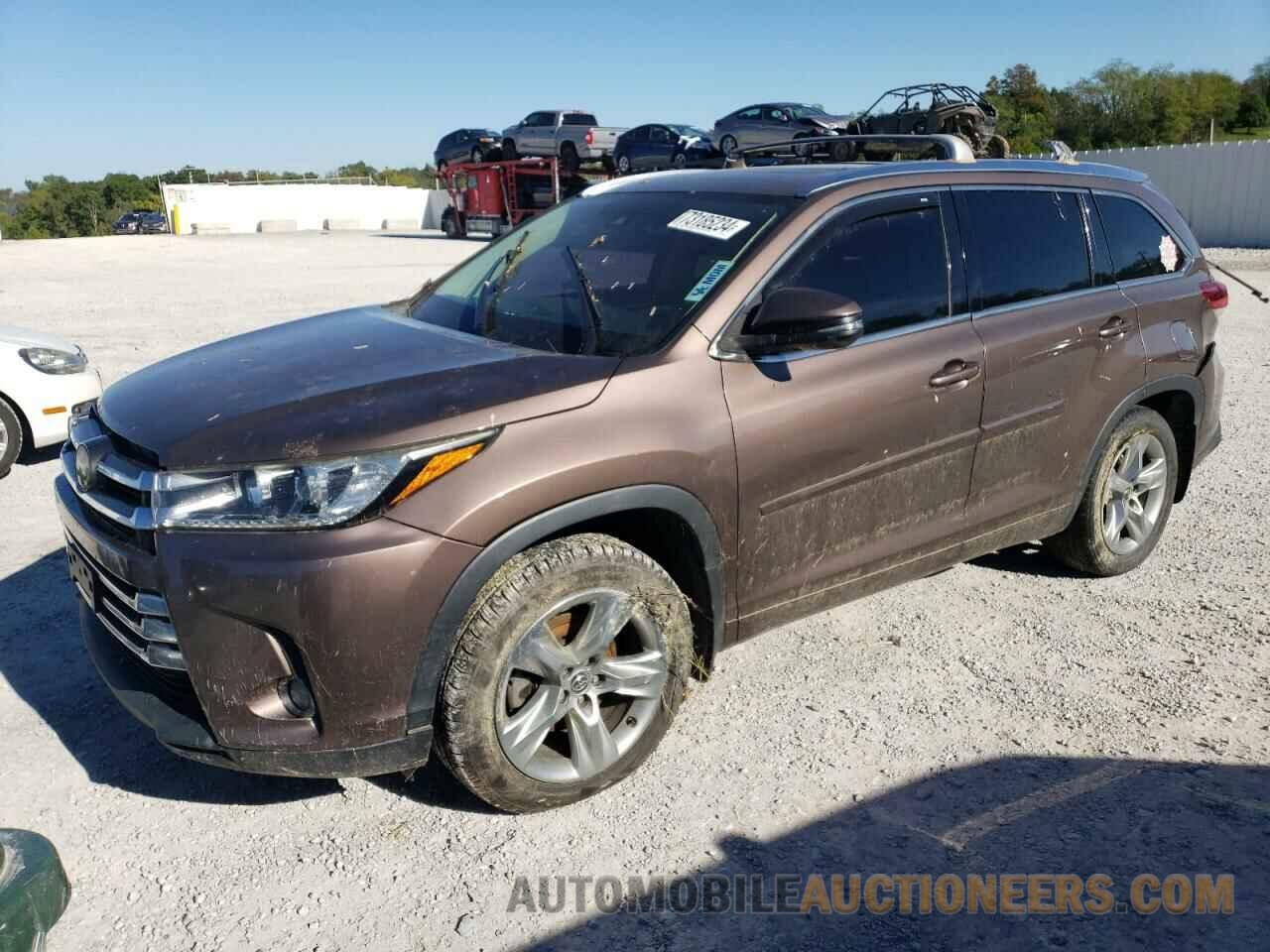 5TDDZRFH8HS371487 TOYOTA HIGHLANDER 2017