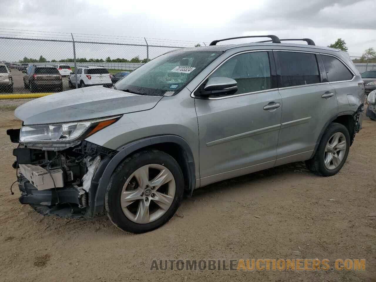 5TDDZRFH8HS376978 TOYOTA HIGHLANDER 2017