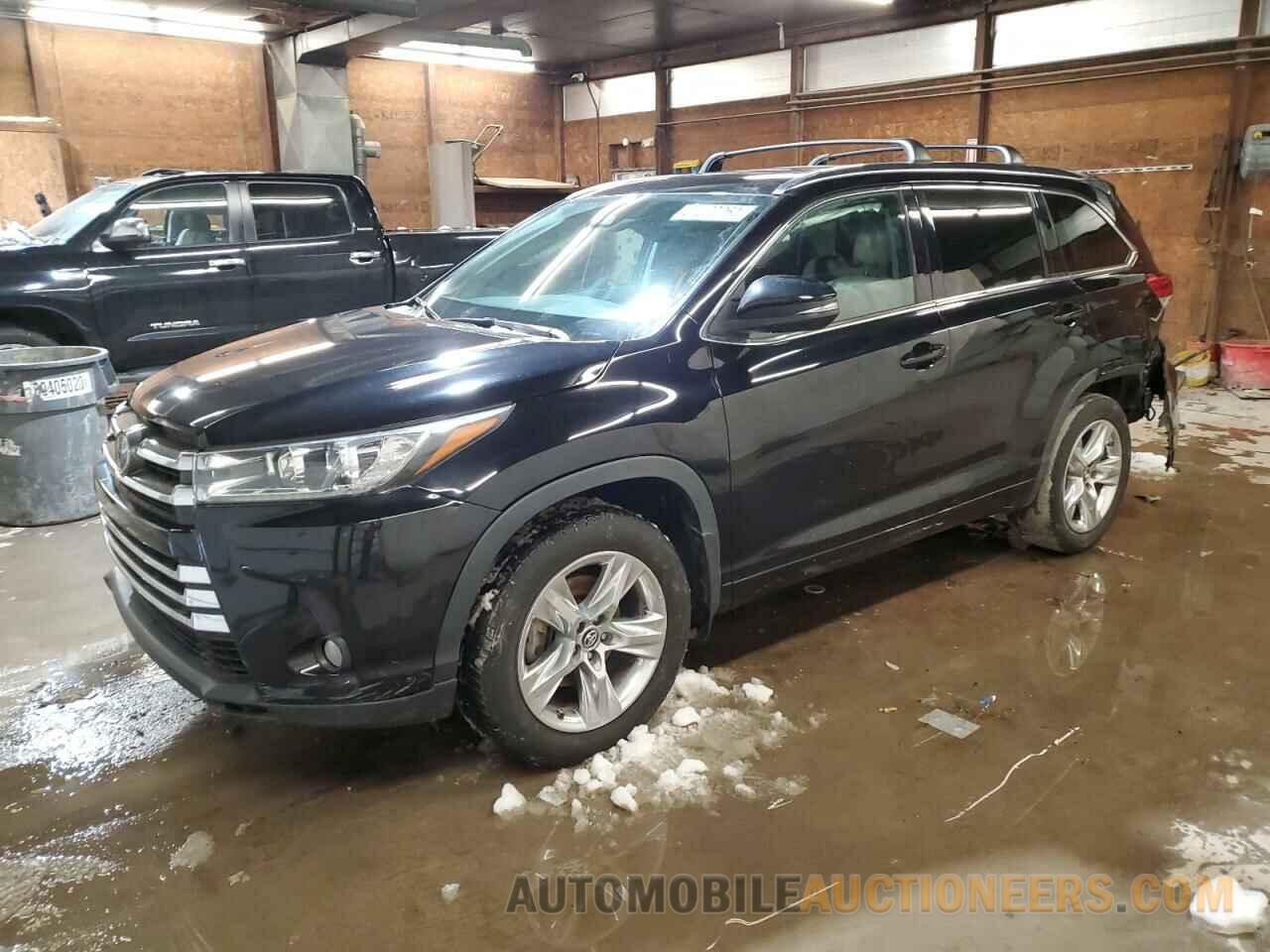 5TDDZRFH8HS386832 TOYOTA HIGHLANDER 2017